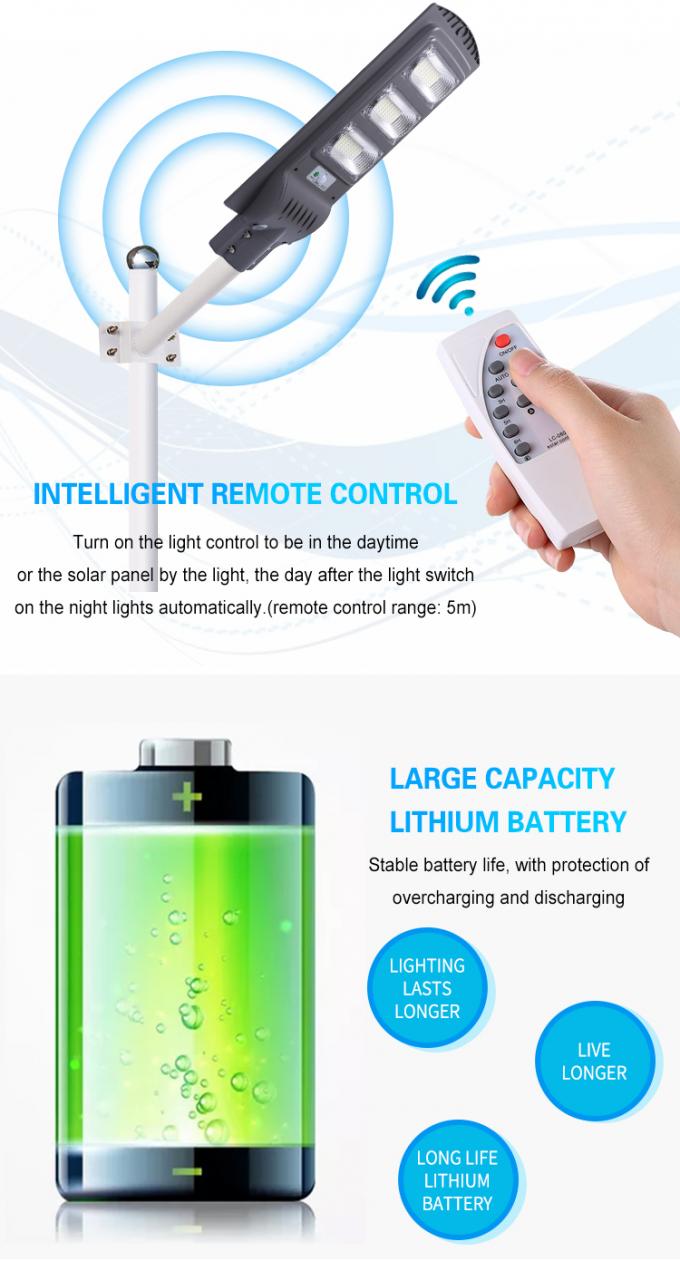 StreetLight Ip65 Outdoor Waterproof Solar Light 30w 60w 90w 120w 150w Integrated All In One Led Solar Street Light 1